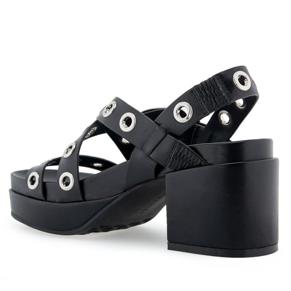 Aerosoles Cleveland Black Slingback Sandal in Size 8.5 - Picture 4 of 8